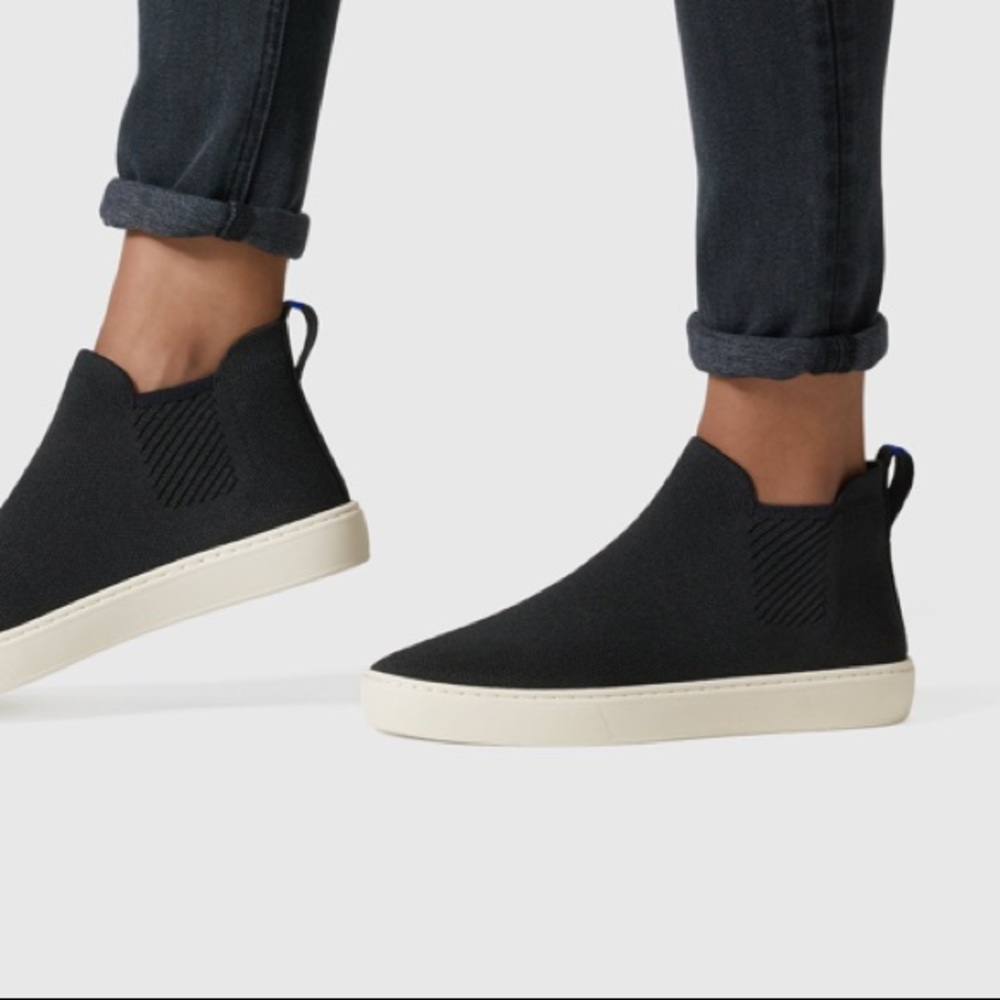 Rothy’s The Chelsea In Black 7.5